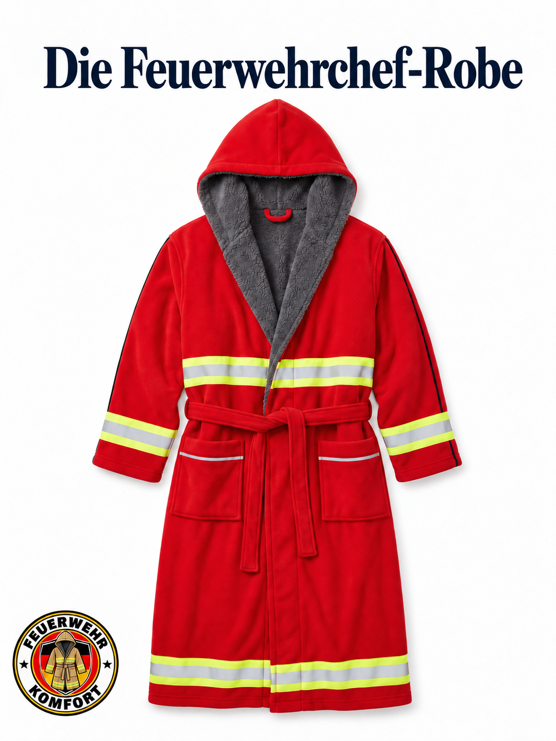 Feuerwehr-Kuschelrobe
